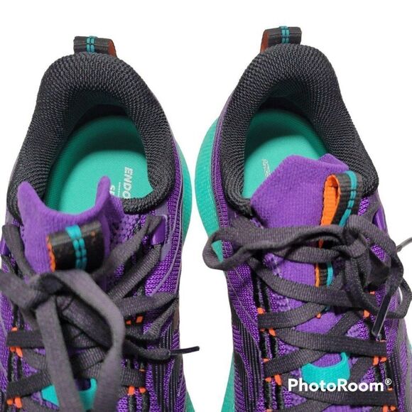 Saucony Endorphin Trail Running Shoes Women Sz 12 PWRTRAC S10647-20 Concord NEW - Picture 8 of 12